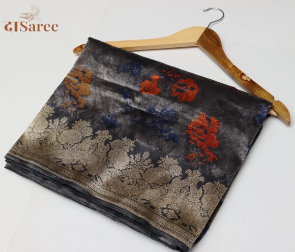 Kadwa designer saree with lots of minakari