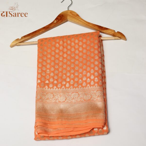 Khaddi georgette saree